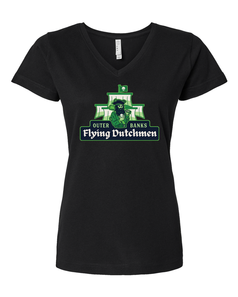 Flying Dutchmen Women's V-Neck T-Shirt (Click to see all available colors)